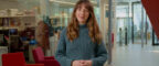Dr Kamila Bigos in the Oglesby Cancer Research Building
