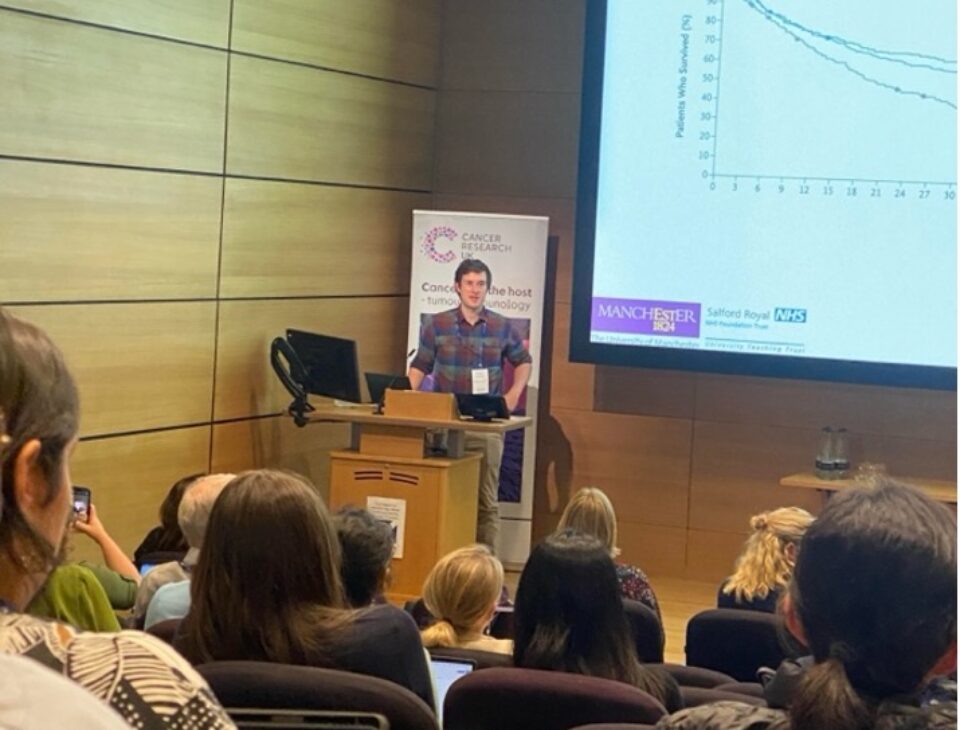 Charles Earnshaw delivering a presentation